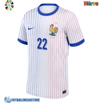 Fotballdrakt Herre Frankrike Theo Hernandez #22 Bortedrakt EM 2024 Kortermet